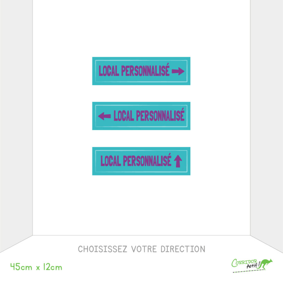 local personnalisé directions